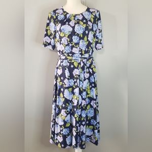 Appleseed's Limited Edition Blooming Hydrangea Knit Dress